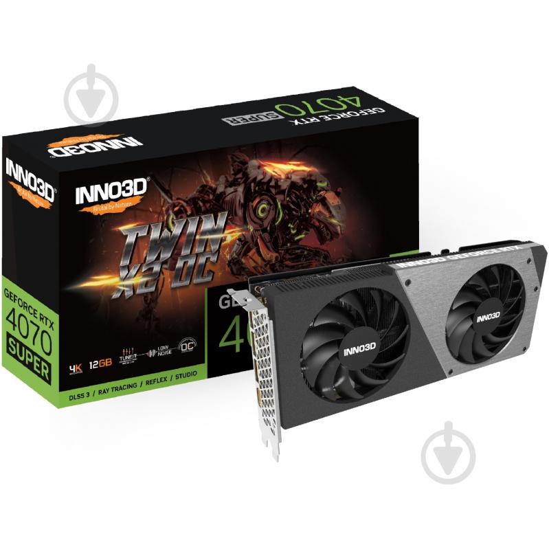 Видеокарта Inno3D GeForce RTX 4070 Super 12GB GDDR6X 192bit (N407S2-126XX-186162N) - фото 8