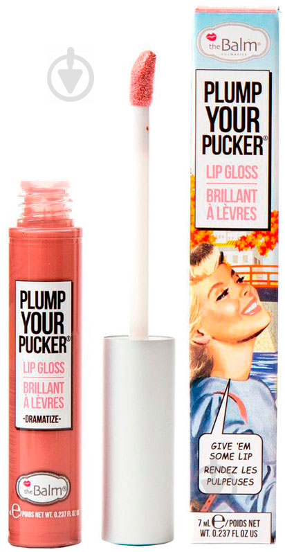 Блеск для губ theBalm Plump Your Pucker Dramatize 7 мл - фото 2