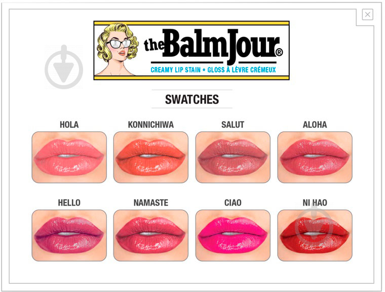 Блеск для губ theBalm BalmJour Ni Hao! 6,5 мл - фото 5