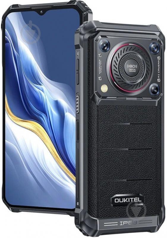 Смартфон Oukitel WP36 8/128GB black (6931940752176) - фото 5 Смартфон Oukitel WP36 8/128GB black (6931940752176) - фото 5