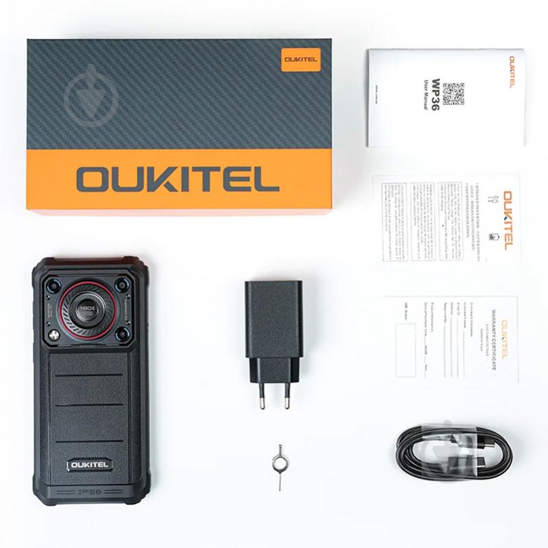 Смартфон Oukitel WP36 8/128GB black (6931940752176) - фото 6 Смартфон Oukitel WP36 8/128GB black (6931940752176) - фото 6