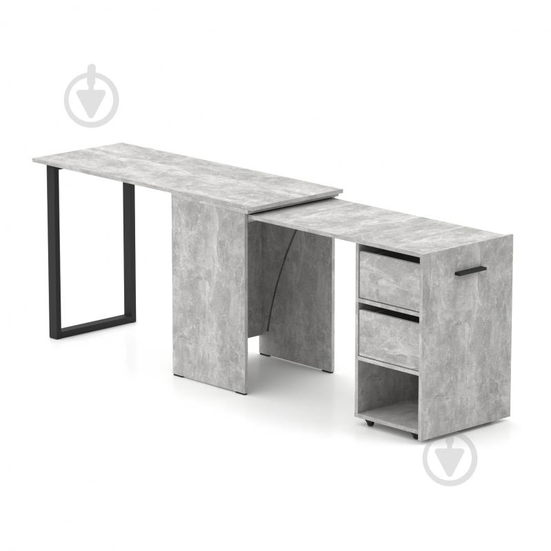 Стіл Knap Knap трансформер письмовий поворотний Hobana+Jumbo Ш2 770х1350х500 мм ательє світле/ательє світлий (S201020210 ) - фото 2 Стіл Knap Knap трансформер письмовий поворотний Hobana+Jumbo Ш2 770х1350х500 мм ательє світле/ательє світлий (S201020210 ) - фото 2