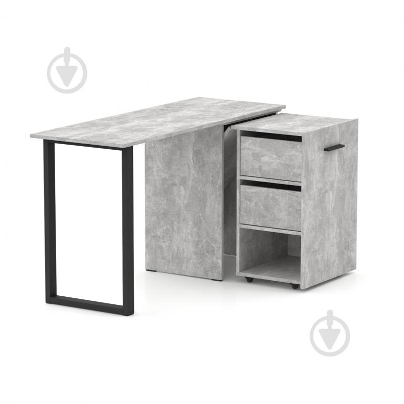 Стіл Knap Knap трансформер письмовий поворотний Hobana+Jumbo Ш2 770х1350х500 мм ательє світле/ательє світлий (S201020210 ) - фото 3 Стіл Knap Knap трансформер письмовий поворотний Hobana+Jumbo Ш2 770х1350х500 мм ательє світле/ательє світлий (S201020210 ) - фото 3