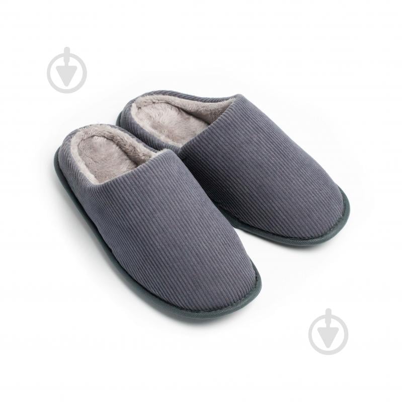 Тапки домашние Twins Velvet 15894 р.42/43 графит - фото 1 Тапки домашние Twins Velvet 15894 р.42/43 графит - фото 1