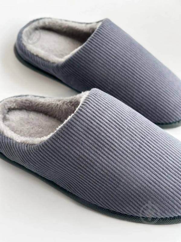 Тапки домашние Twins Velvet 15894 р.42/43 графит - фото 4 Тапки домашние Twins Velvet 15894 р.42/43 графит - фото 4