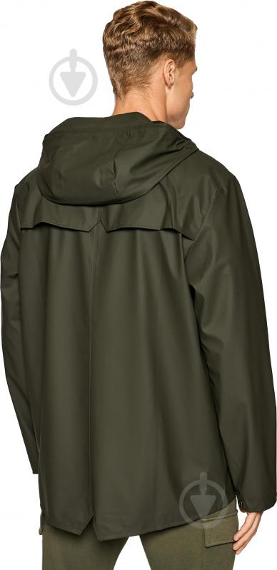 Куртка мужская демисезонная Rains Jacket 1201-004 р.XS-S зеленая - фото 2