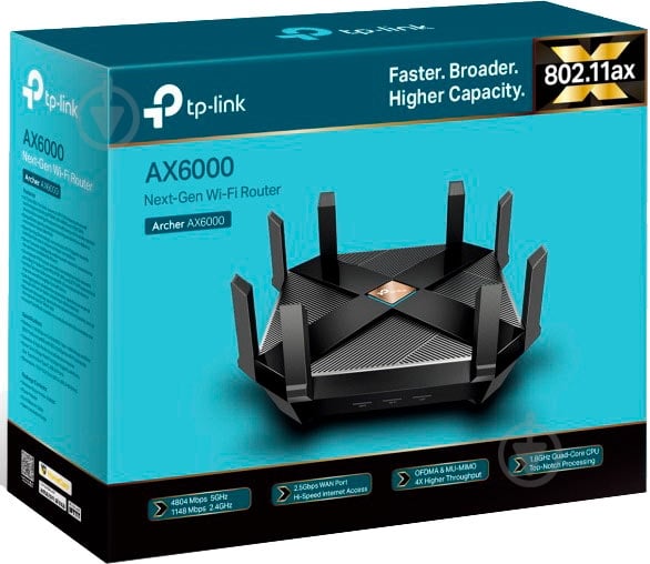 Wi-Fi-роутер TP-Link Archer AX6000 - фото 5