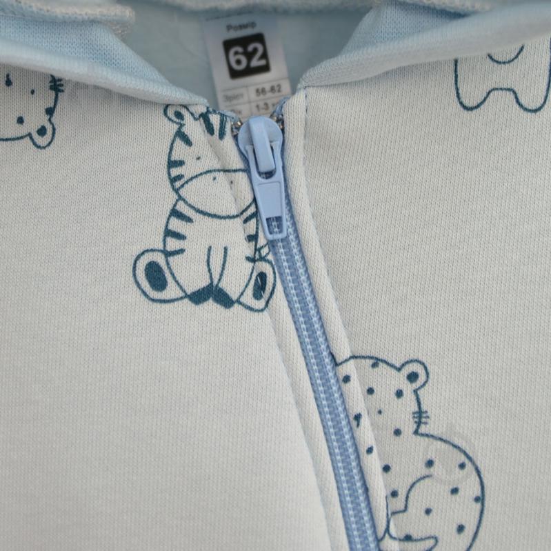 Комбинезон унисекс Blanka Африка р.56-62 голубой 110870 - фото 3 Комбинезон унисекс Blanka Африка р.56-62 голубой 110870 - фото 3