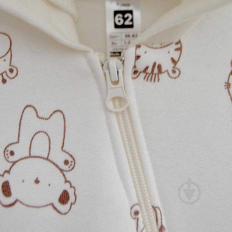 Комбинезон унисекс Blanka Африка р.68-74 бежевый 110871 - фото 3