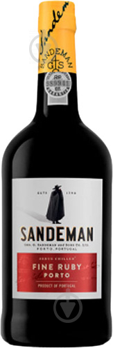 Вино Sandeman Ruby Porto Sogrape Vinhos красный сладкий 19.5% (5601083001585) 750 мл - фото 1