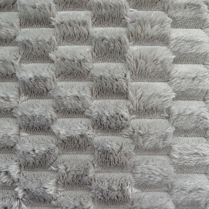 Плед Blanka Соты 90x100 см серый - фото 2 Плед Blanka Соты 90x100 см серый - фото 2