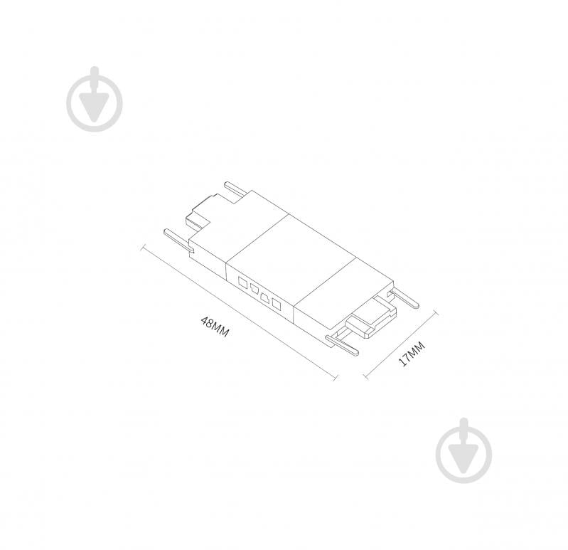 Соединитель Laguna Lighting 13162 3,7 см черный - фото 3