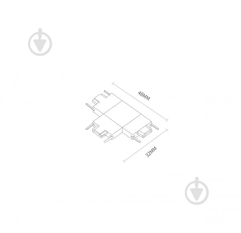 Соединитель Т-образное Laguna Lighting 13163 3,7 см черный - фото 3 Соединитель Т-образное Laguna Lighting 13163 3,7 см черный - фото 3