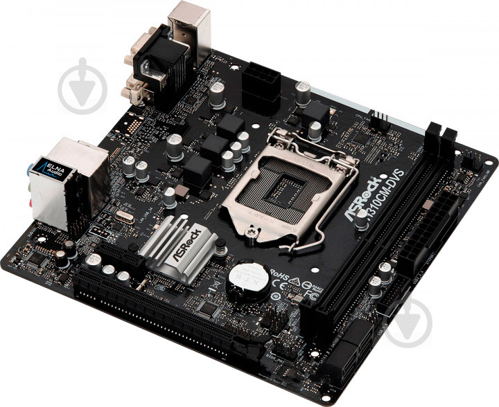 Материнская плата ASRock H310CM-ITX/AC (Socket 1151, Intel H310, mirco ATX) - фото 3