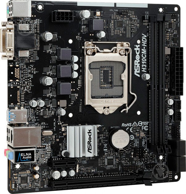 Материнская плата ASRock H310CM-ITX/AC (Socket 1151, Intel H310, mirco ATX) - фото 4