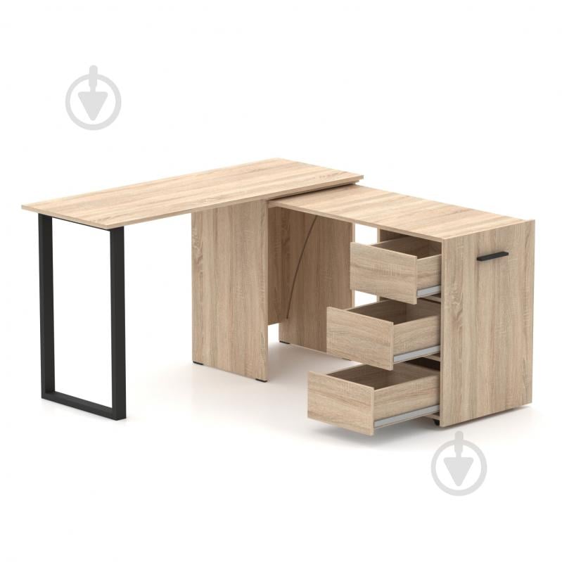 Стол Knap Knap трансформер письменный поворотный Hobana+Jumbo Ш3 770х1350х500 мм дуб сонома/дуб сонома (S201030203 ) - фото 1 Стол Knap Knap трансформер письменный поворотный Hobana+Jumbo Ш3 770х1350х500 мм дуб сонома/дуб сонома (S201030203 ) - фото 1