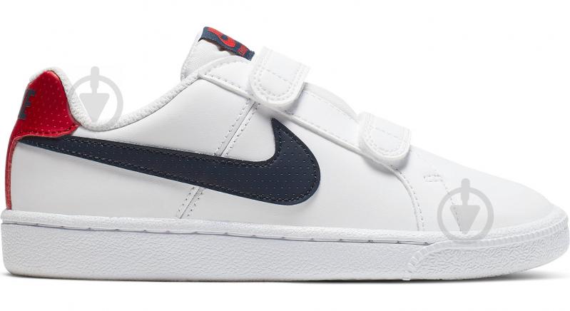 Кросівки для хлопчиків Nike COURT ROYALE (GS) 833536-107 р.28,5 білі - фото 1