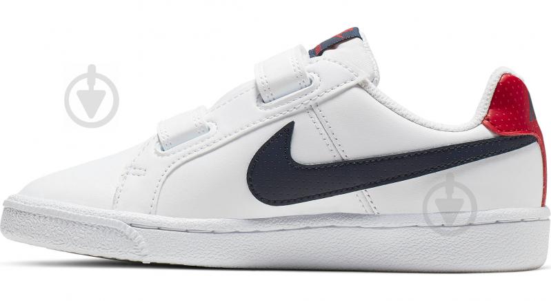 Кроссовки для мальчиков Nike COURT ROYALE (GS) 833536-107 р.28,5 белые - фото 3