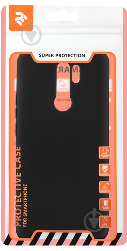 Чохол 2E Soft feeling Black для Xiaomi Redmi 9 - фото 3