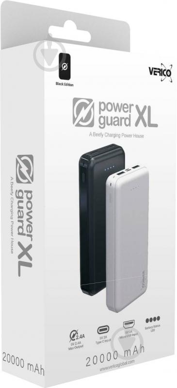 Повербанк Verico Power Guard XL 20000 mAh black (49845) - фото 7