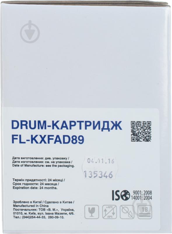 Драм-картридж FREE LABEL Panasonic KX-FAD89 Free Label (FL-KXFAD89) black - фото 3