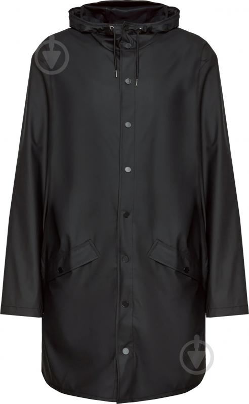 Куртка мужская демисезонная Rains Long Jacket 1202-001 р.2XS/XS черная - фото 12