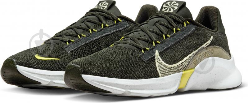 Кроссовки мужские демисезонные Nike SUPERREP GO 3 NEXT NATURE FLYKNIT DH3394-200 р.38,5 серые - фото 5