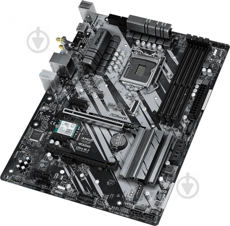 Материнская плата ASRock Z490 PHANTOM GAMING 4/AC (Socket 1200, Intel Z490, ATX) - фото 3