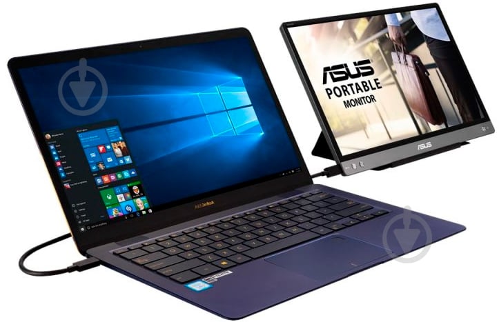 Монитор Asus ZenScreen MB14AC 14" (90LM0631-B01170) - фото 7