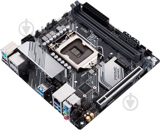 Материнская плата Asus PRIME B460I-PLUS (Socket 1200, Intel B460, mini ITX) - фото 4