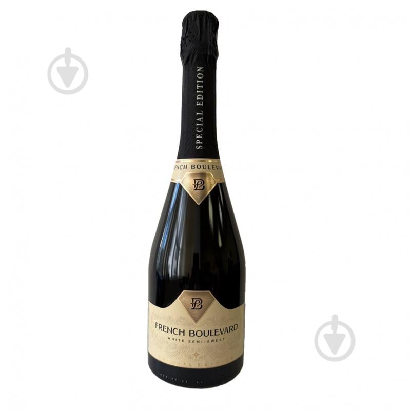 Вино игристое Special Edition белое полусладкое 750 мл - фото 1