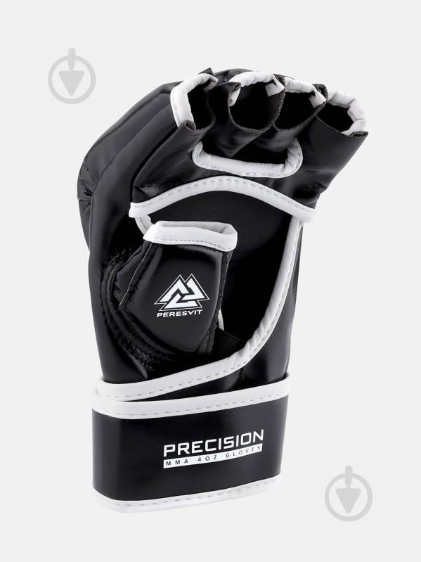 Перчатки для MMA Peresvit 501304-102 р. S Precision gloves черный с белым - фото 2