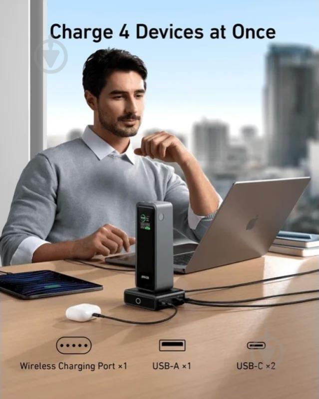 Зарядное устройство Anker Charging Base Black (A1902311) - фото 2 Зарядное устройство Anker Charging Base Black (A1902311) - фото 2