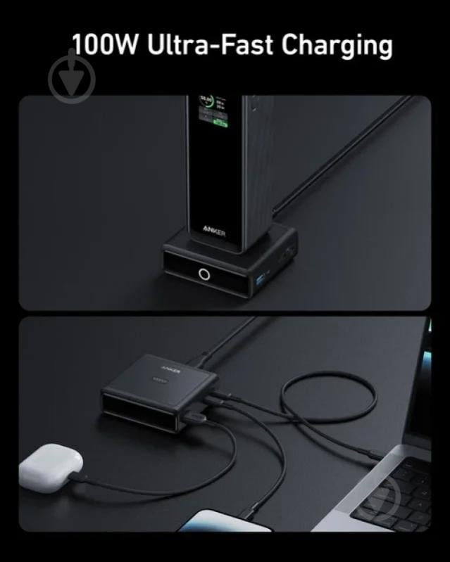 Зарядное устройство Anker Charging Base Black (A1902311) - фото 3 Зарядное устройство Anker Charging Base Black (A1902311) - фото 3