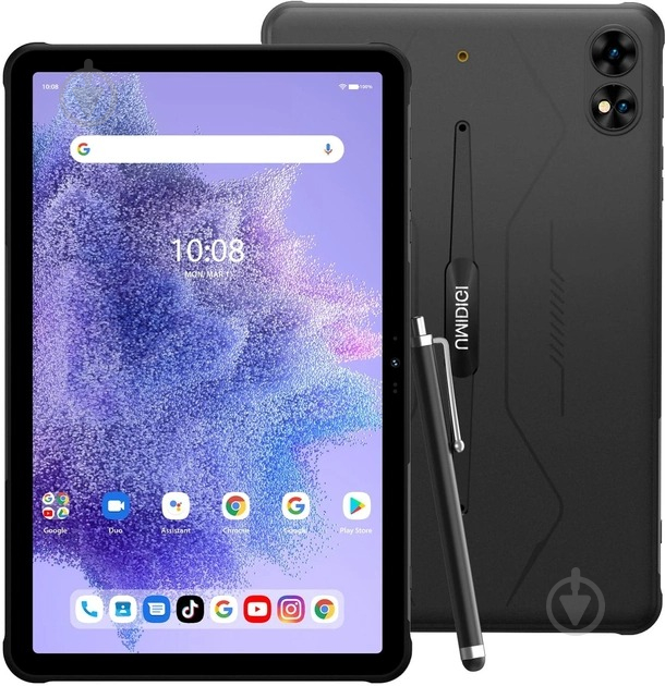 Планшет Umidigi Active T1 (MT09) 11" 8/128GB Wi-Fi + 4G black (6973553523576) - фото 1