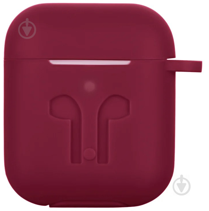 Чехол для наушников 2E Pure Color Silicone marsala 2E-AIR-PODS-IBPCSI-3-M - фото 2