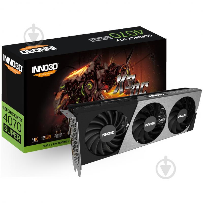 Inno3D GeForce RTX 4070 Super 12GB GDDR6X 192bit (N407S3-126XX-186162L) - фото 3