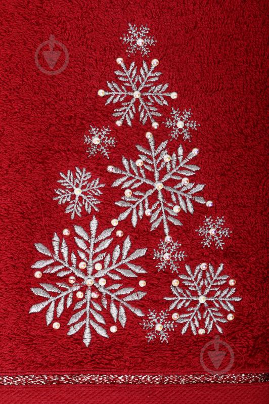 Набор полотенец махровых Sparkle 2 шт. 50x90 см красный/белый La Nuit - фото 8 Набор полотенец махровых Sparkle 2 шт. 50x90 см красный/белый La Nuit - фото 8