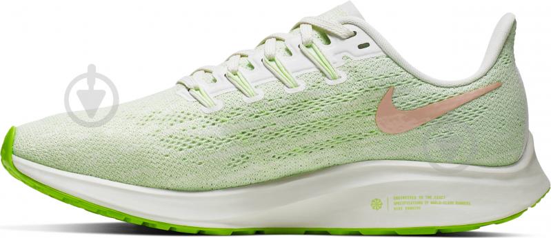 Кроссовки женские Nike AIRZOOM PEGASUS 36 AQ2210-002 р.38,5 салатовые - фото 5