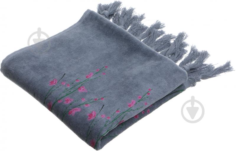 Рушник Spring 50x85 см синій - фото 2 Рушник Spring 50x85 см синій - фото 2