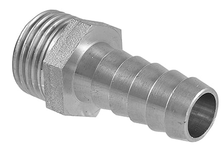 Штуцер зовнішня Hi-Therm 1/2 3 10мм (нікель) - фото 1 Штуцер зовнішня Hi-Therm 1/2 3 10мм (нікель) - фото 1