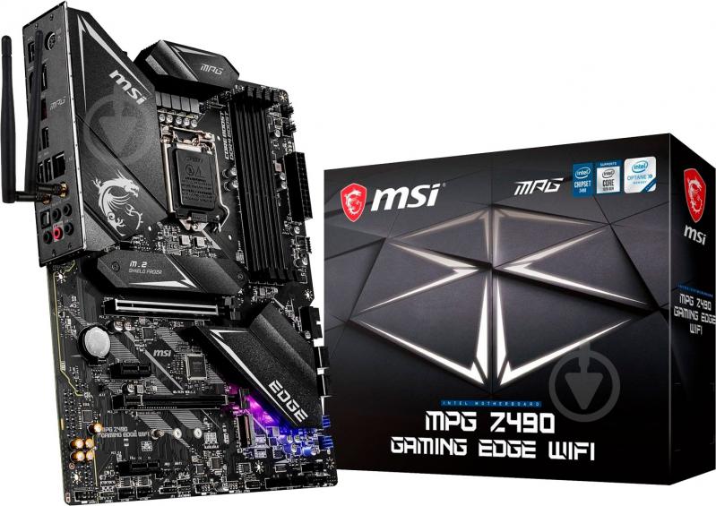 Материнська плата MSI MPG Z490 GAM EDGE WIFI (Socket 1200, Intel Z490, ATX) - фото 6