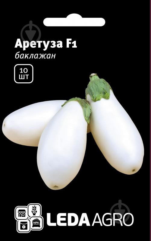 Насіння LedaAgro баклажан Аретуза F1 10 шт. (4820119796399) - фото 1