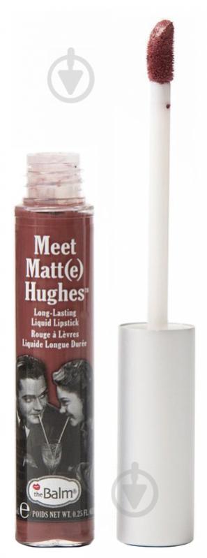 Помада жидкая матовая theBalm Meet Matte Hughes Charming Rich Mauve 7,4 мл - фото 1