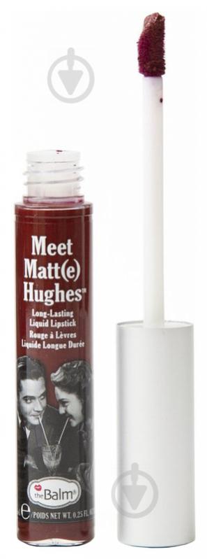 Помада рідка матова theBalm Meet Matte Hughes Adoring Merlot 7,4 мл - фото 1