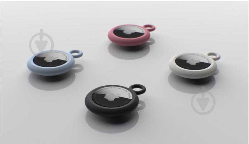 Чехол UAG для Apple AirTags Dot Keychain Marshmallow - фото 4