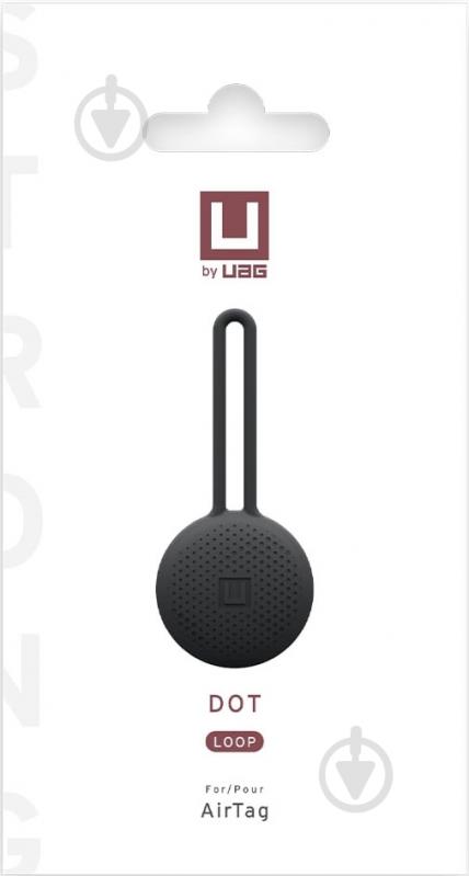 Чохол UAG для Apple AirTags Dot Loop Black - фото 5 Чохол UAG для Apple AirTags Dot Loop Black - фото 5