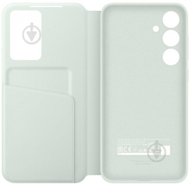 Чехол-книжка Samsung Smart View Wallet Case Mint (EF-ZS721CMEGWW) для S24 FE - фото 4