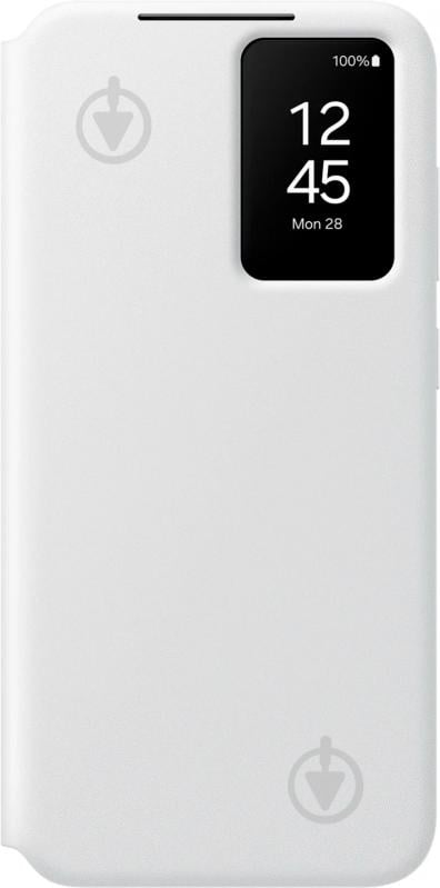 Чехол-книжка Samsung Smart View Wallet Case White (EF-ZS721CWEGWW) для S24 FE - фото 1