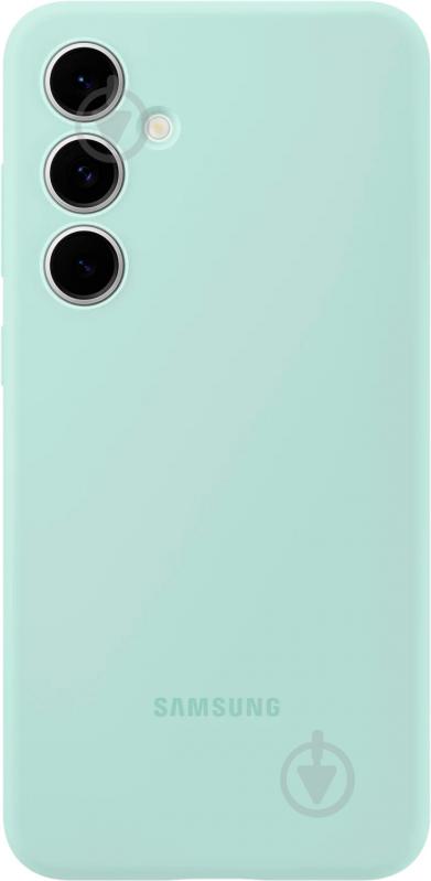 Чохол-накладка Samsung Silicone Case Mint (EF-PS721CMEGWW) для S24 FE - фото 1